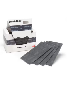 3M™ Scotch-Brite™ Fibra Abrasiva per Pulizie Gravose 76, Nero, conf 10 pezzi