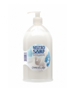 Neutro sarf sapone liquido per le mani al latte conf. 1 litro con dosatore