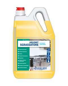 INTERCHEM ARGONIT SGRASSATORE IGIENIZZANTE sgrassatore concentrato al limone 5 litri