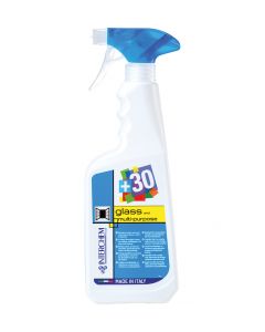 INTERCHEM +30 GLASS AND MULT Lavavetri antistatico antimpronta profumato 750 ml