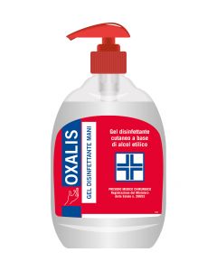 Gel disinfettante mani-Interchem oxalis P.M.C.-Vari formati