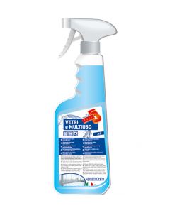 INTERCHEM UNI5 VETRI E MULTIUSO Detergente per vetri 750 ml