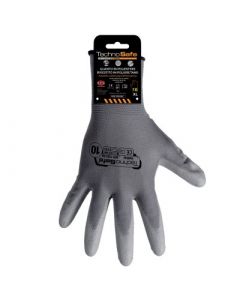 TECHNOSAFE POLIGRIP guanto da lavoro grigio spalmato in poliuretano conf. 1 paio