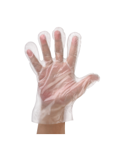 Guanto monouso in polietilene High Density