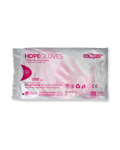 Guanto monouso in polietilene High Density