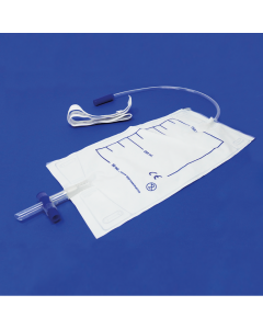 Sacche urina da gamba 750 ml tubo da 35 cm e rubinetto 10 pezzi-Gardening