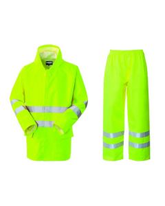 Completo alta visibilità impermeabile Hi-Vis-Rossini