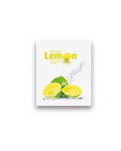 Salvietta umidificata-Pocket lemon lavamani-500 pz-Infibra 