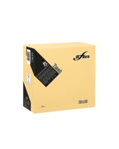 Infibra Tissù tovagliolo crema 2 veli 38 x 38 40 cm pezzi