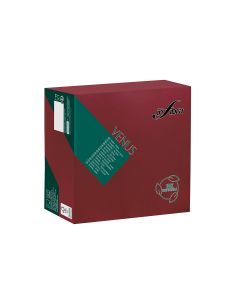 Infibra tovagliolo airlaid bordeaux 40 x 40 cm 50 pezzi