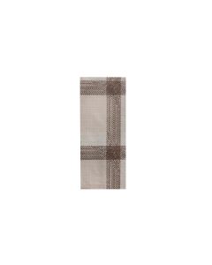 Infibra buste portaposate con tovagliolo carta tartan GREIGE/NOCCIOLA 1000 pezzi