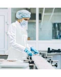 Rays Lifeguard Grembiule monouso in PE 20 micron bianco conf. 100 pezzi