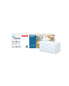 Papernet 416184 - Tovaglioli Interfogliati 2 veli 21,6x16,6cm cartone da 8000 pezzi (40 conf. da 200 pezzi)