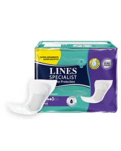 Lines specialist assorbente Derma sagomato anatomico Super Plus 30 pezzi