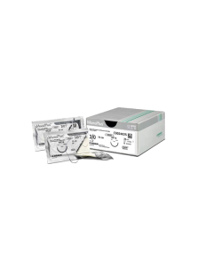 BBraun MonoPlus suture assorbibili in polidiossanone ago 1/2 ds 17 mm, USP 4/0 - filo viola 70 cm conf. 36 pz