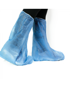 Gardening Copristivali monouso verdi in TNT antiscivolo conf. 100 pezzi