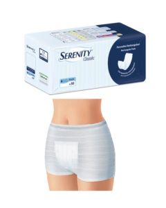 Serenity pannolone rettangolare classic con barriera 30 pezzi