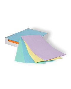 Carta crespata per vassoio Tray 18x28cm 250pz-Vari colori-Dispotech