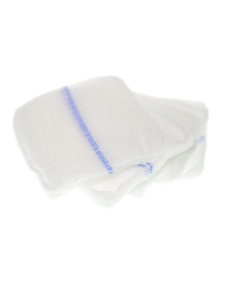Pezze laparotomiche sterili in busta da 10 pezzi misura 4 strati 30 x 30 cm Rays