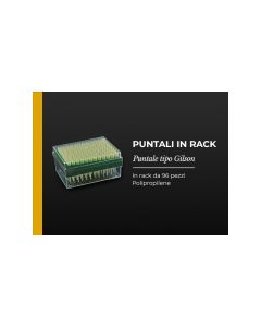 FL Medical puntale giallo tipo GILSON da 0 a 200 conf 96 pezzi x 10