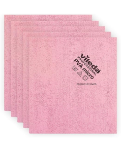 Vileda panno PVAmicro rosso - panno in microfibra 38 x 35 cm conf. 5 Pezzi