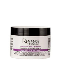 Maschera viso lift action acido ialuronico e semi di cacao ml 250 - Regea