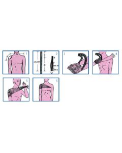 Rete tubolare elastica surgifix calibro 8 rotolo da 25 metri