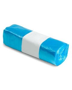 Sacchi per spazzatura a rotolo 50 X 60 cm azzurro 30 litri conf. 20 pezzi 