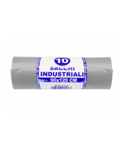 Sacchi a rotolo per spazzatura 90 x 120 cm  ambra spessore 45 MY conf 10 pezzi