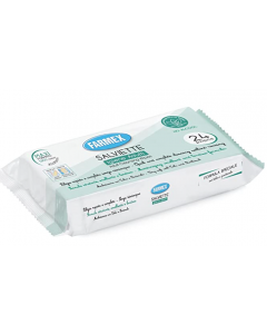 Salviette umidificate Baby igiene intima-Salviette igiene corpo-Farmex-24 pezzi