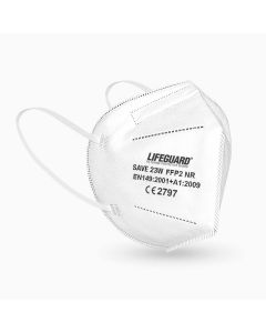 Mascherina FFP2 bianca monouso Lifeguard 20 pezzi