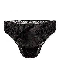 Slip uomo coprente nero imbustato singolo 20 pezzi