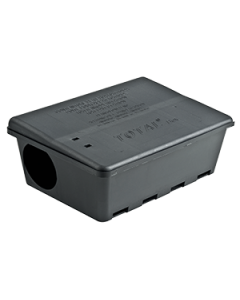 ORMA TOTAL BOX NERA trappola per esca topicida in polipropilene con chiave