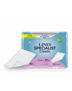 Lines specialist traversa assorbente letto 60 x 90 30 pezzi