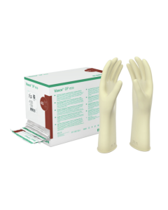 Guanto chirurgico sterile monouso in lattice senza polvere taglia 7,5 conf. 40 paia - B-BRAUN Vasco OP Eco