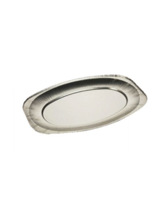 Vassoio alluminio piccolo confezione 10 pezzi V35 misura 35x24x2,1 cm