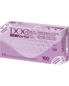 GARDENING DOC ZERO VELO FORTE Guanto in nitrile senza polvere conf. 100 pezzi