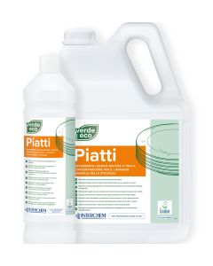 INTERCHEM VERDE ECO PIATTI detergente per piatti concentrato biodegradabile 5 litri