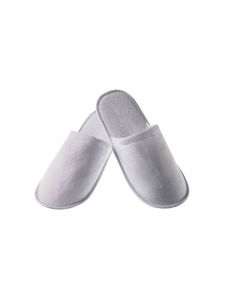 Ciabatte monouso per hotel chiuse in spugna e suola in gomma 1 paio