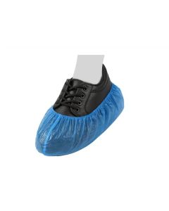 Reflexx Copriscarpe monouso in Cpe blu confezione da 100 pezzi