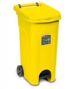 Pattumiera da esterno Urban Eco a pedale-80 lt-Vari colori