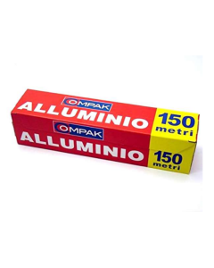 Alluminio a rotolo 120 metri con astuccio altezza 29 cm