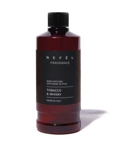 Nefél Tobacco & Whisky 9925706 Ricarica Diffusore a Bastoncini 480 ml – Interchem
