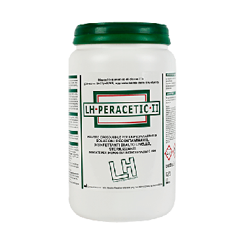 LH PERACETIC II Disinfettante paracetico in polvere per attrezzi e ferri 1 kg 