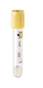 FL Medical Vacumed provetta con Gel Separatore + Attivatore di Coagulazione x 5 ml di sangue tappo giallo sterile 100 pezzi