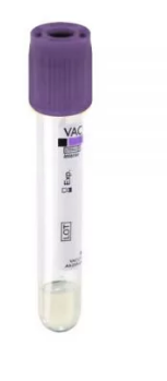 FL Medical Vacumed provetta con K3 EDTA x 4 ml tappo viola sterile 100 pezzi