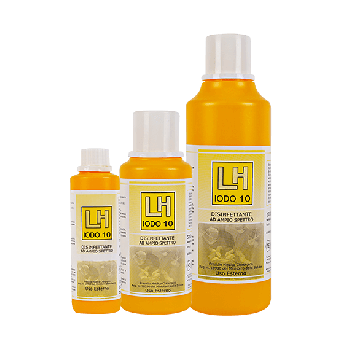 Iodopovidone disinfettante LH Iodo 10-Lombardah