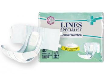 Pannoloni a mutandina Lines Derma Protecion Super 30 pezzi