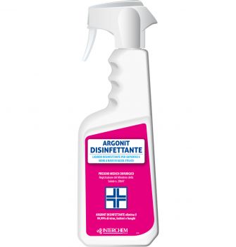 INTERCHEM ARGONIT DISINFETTANTE disinfettante alcolico per superfici e mani 750 ml 