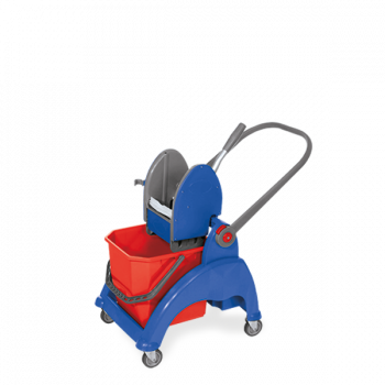 Carrello pulizie professionale ad un secchio-Carrello strizzatore-VDM sky 1.25 MP